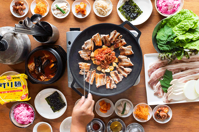 冬にサウナとあったか韓国鍋を楽しむコンパクト限定プラン