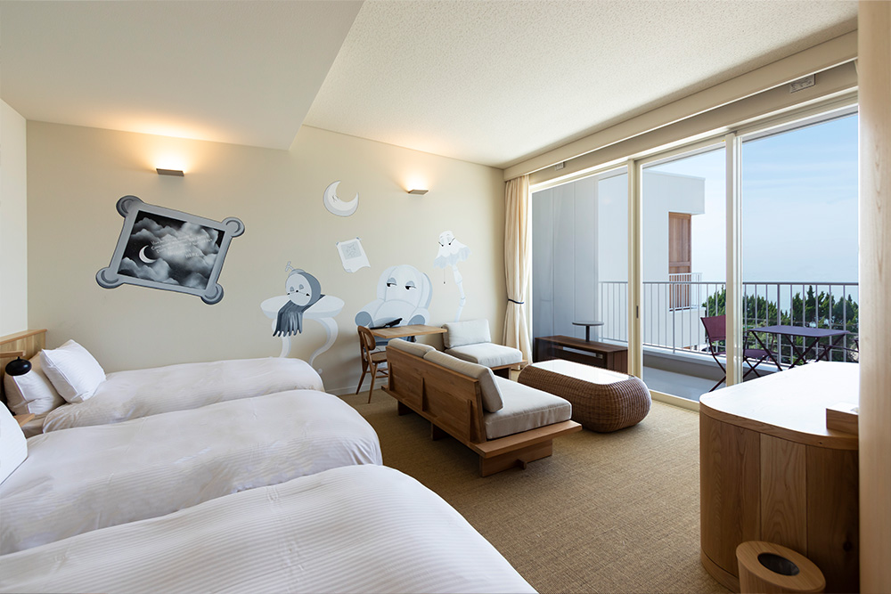淡路島 HOTEL THE COMPACT（ホテル ザ コンパクト）5名で宿泊出来るグループルーム